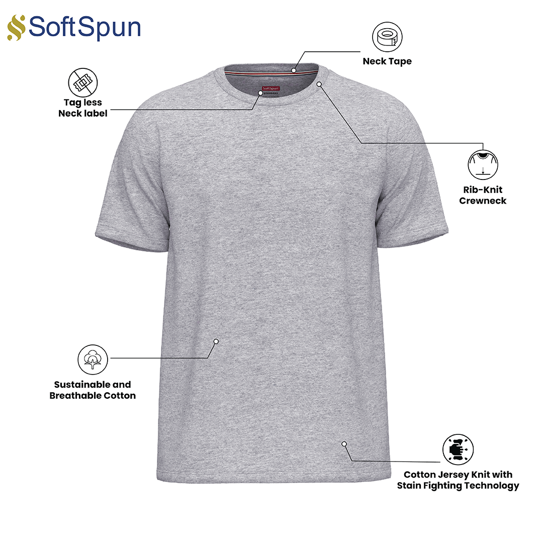 Crew Neck T-Shirts for Men