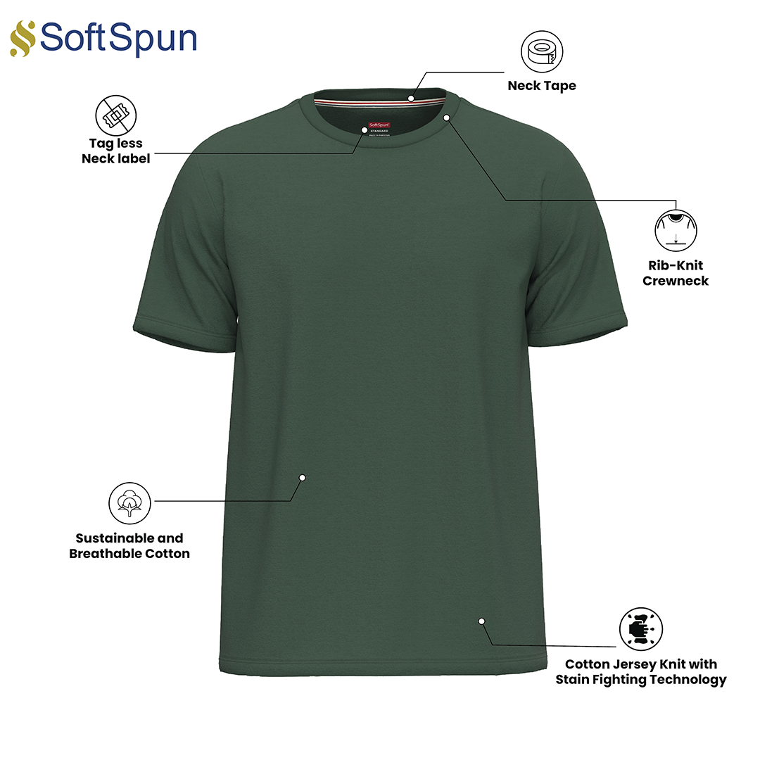 Crew Neck T-Shirts for Men