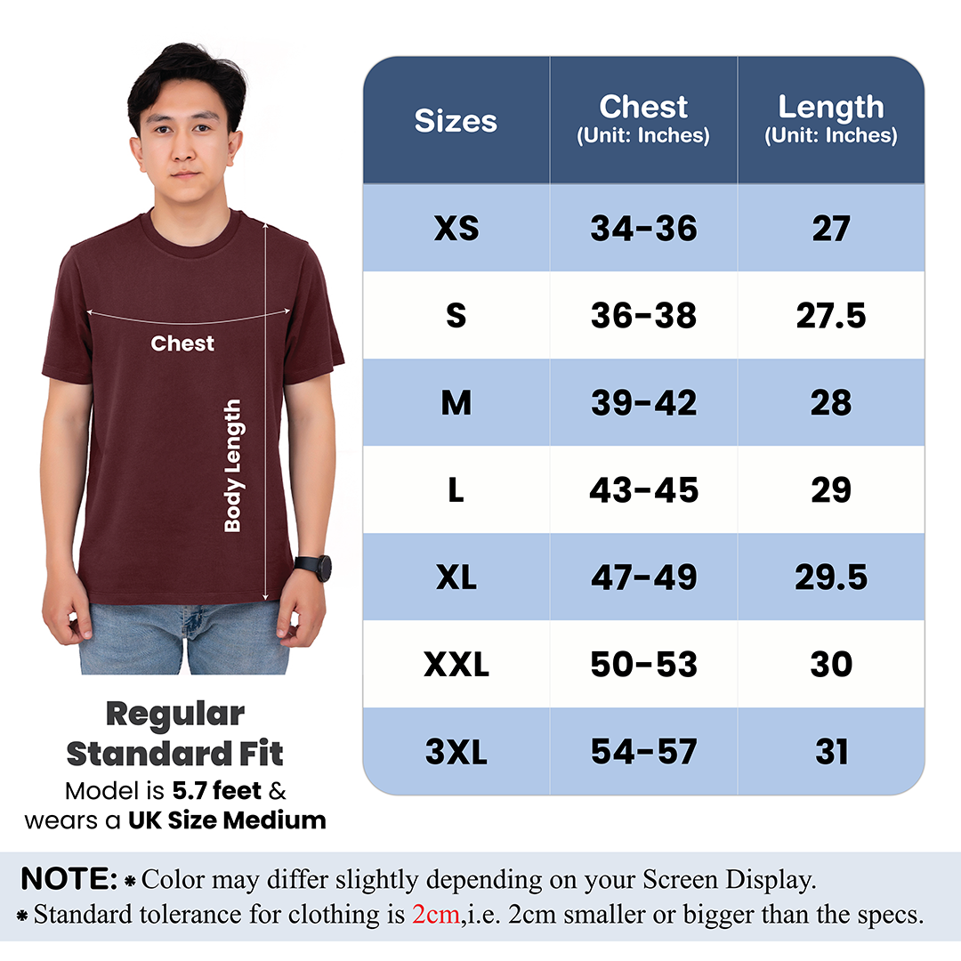 Crew Neck T-Shirts for Men
