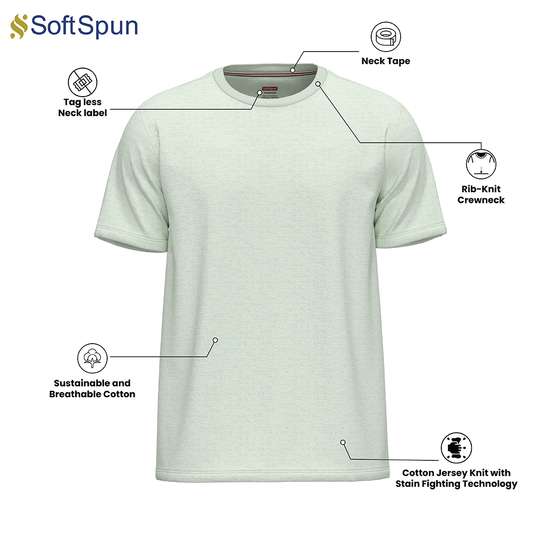 Crew Neck T-Shirts for Men