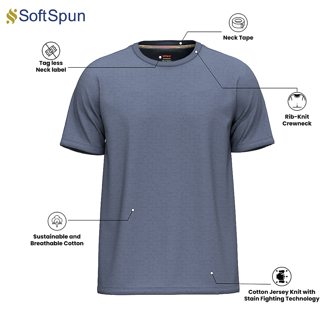 Crew Neck T-Shirts for Men