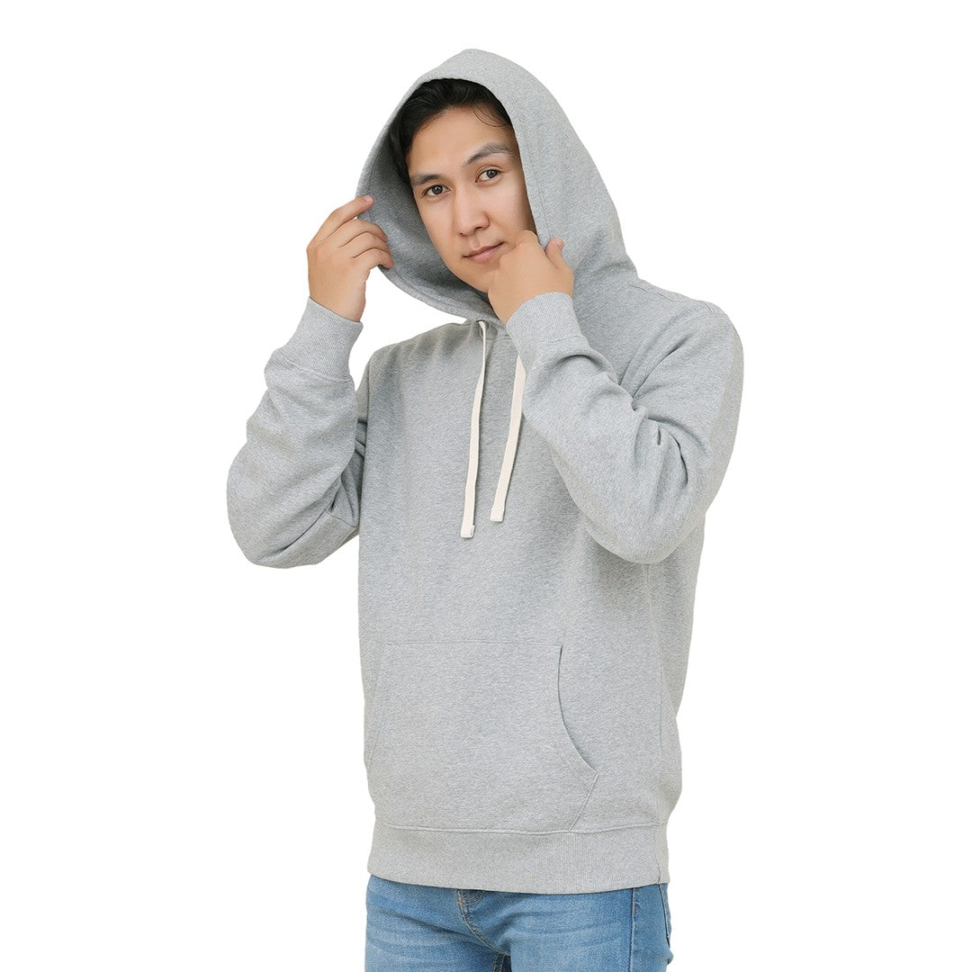 Men Fleece Pull Over Hoodie