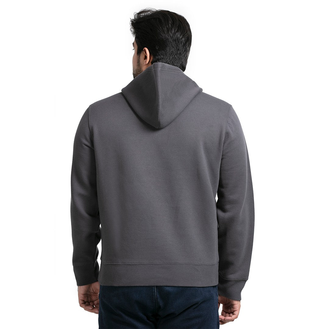 Men Fleece Pull Over Hoodie