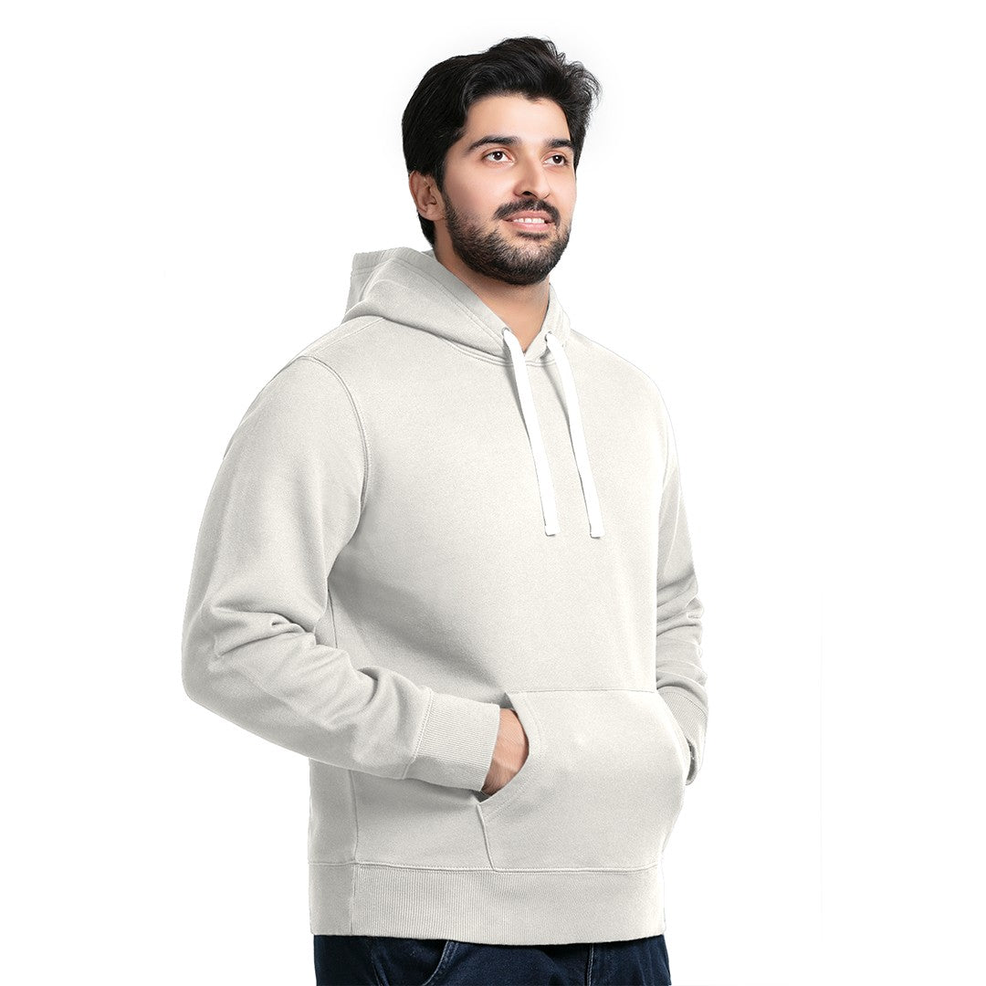 Men Fleece Pull Over Hoodie