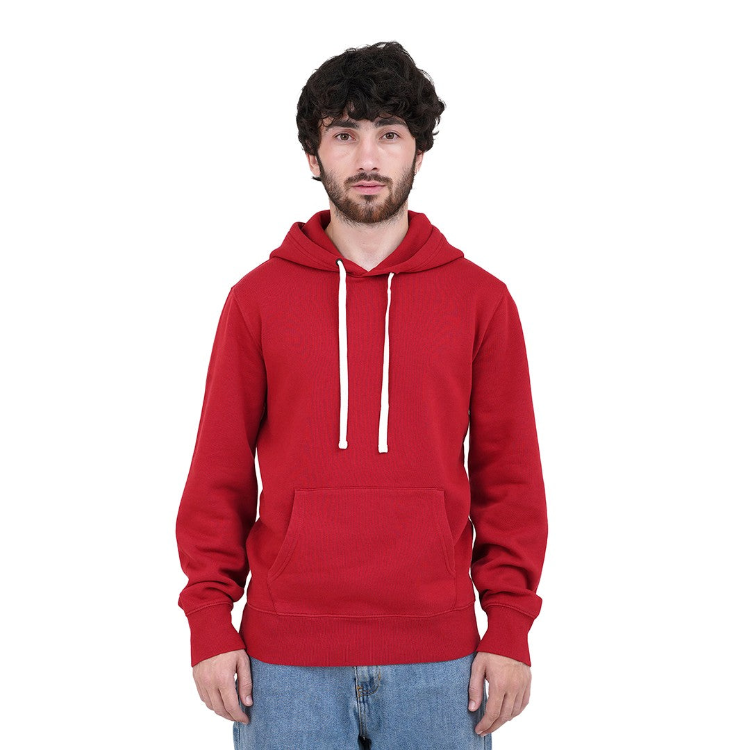 Men Fleece Pull Over Hoodie