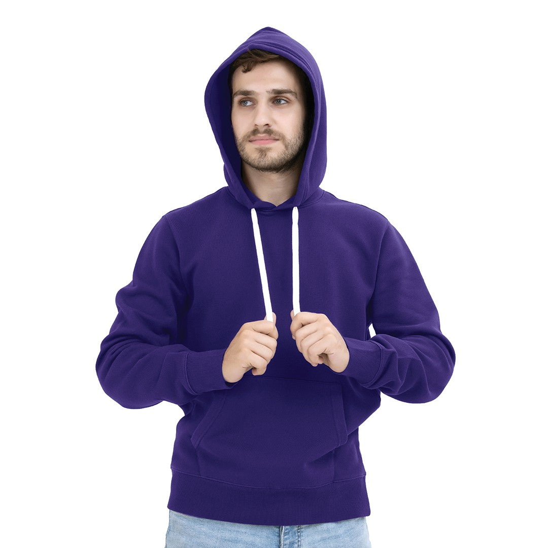 Men Fleece Pull Over Hoodie