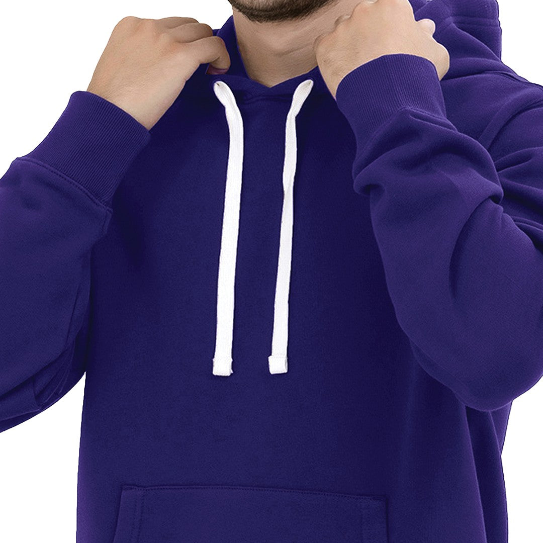 Men Fleece Pull Over Hoodie
