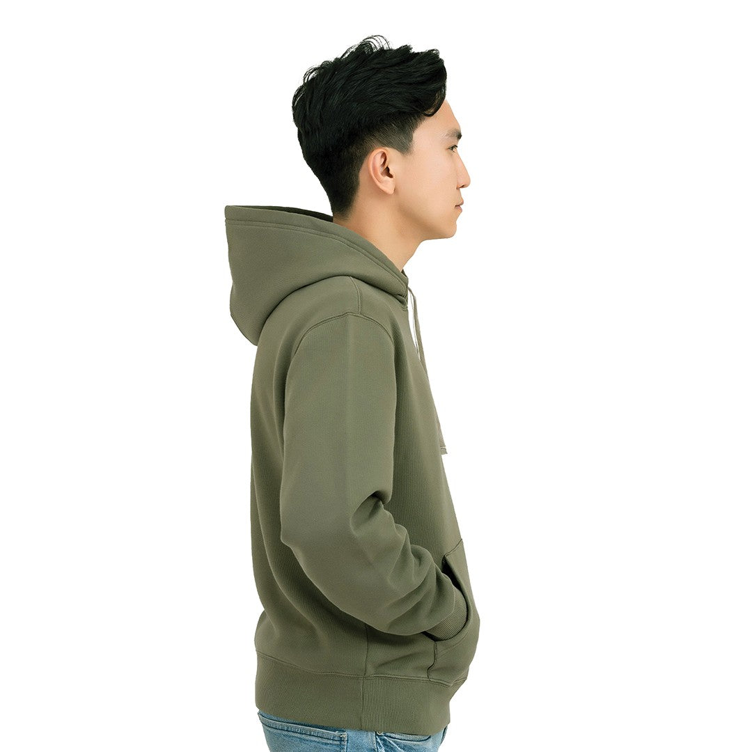 Men Fleece Pull Over Hoodie