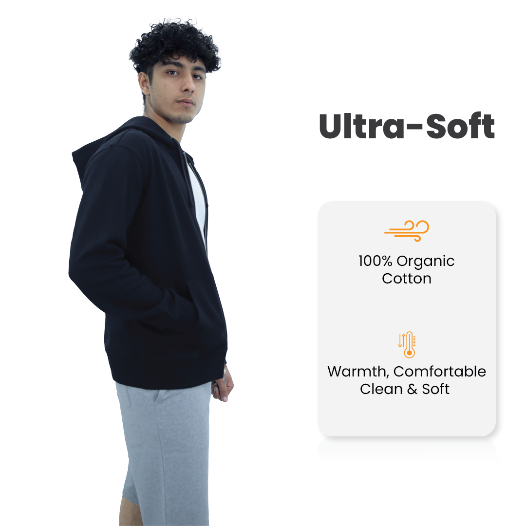 SoftSpun Men Zipper Hoodie