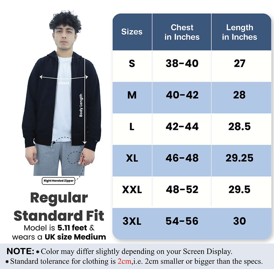 SoftSpun Men Zipper Hoodie