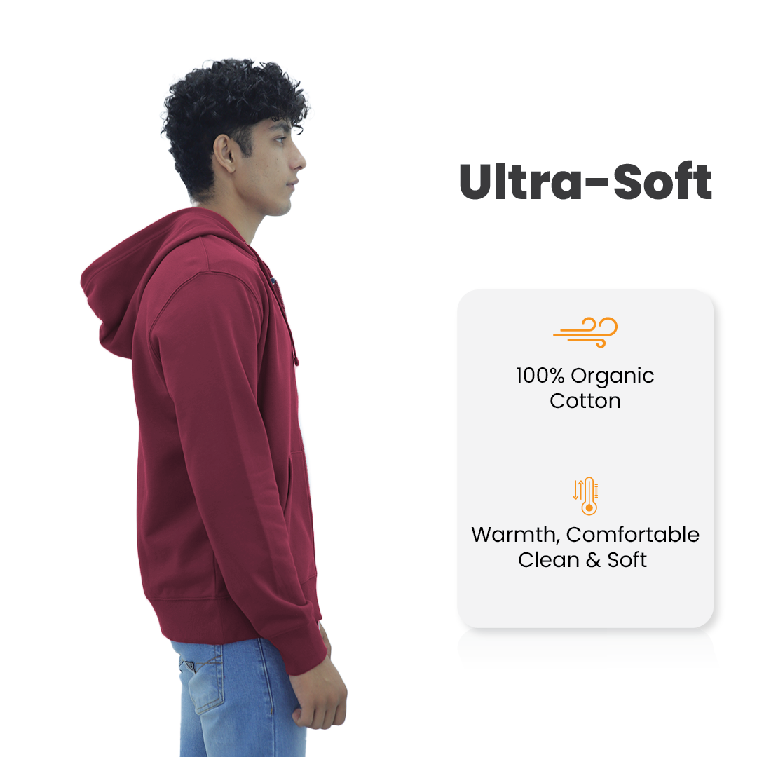 SoftSpun Men Zipper Hoodie