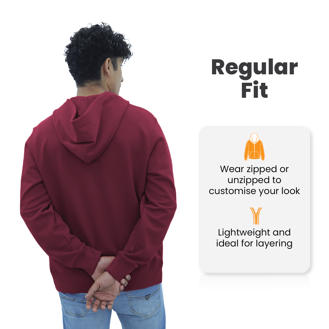 SoftSpun Men Zipper Hoodie