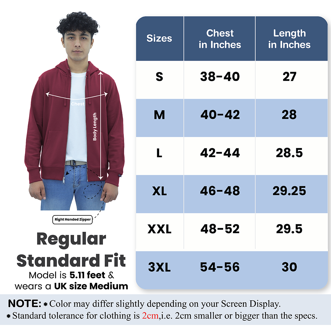 SoftSpun Men Zipper Hoodie