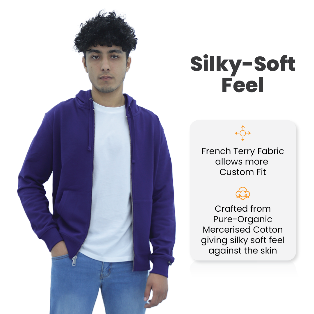 SoftSpun Men Zipper Hoodie