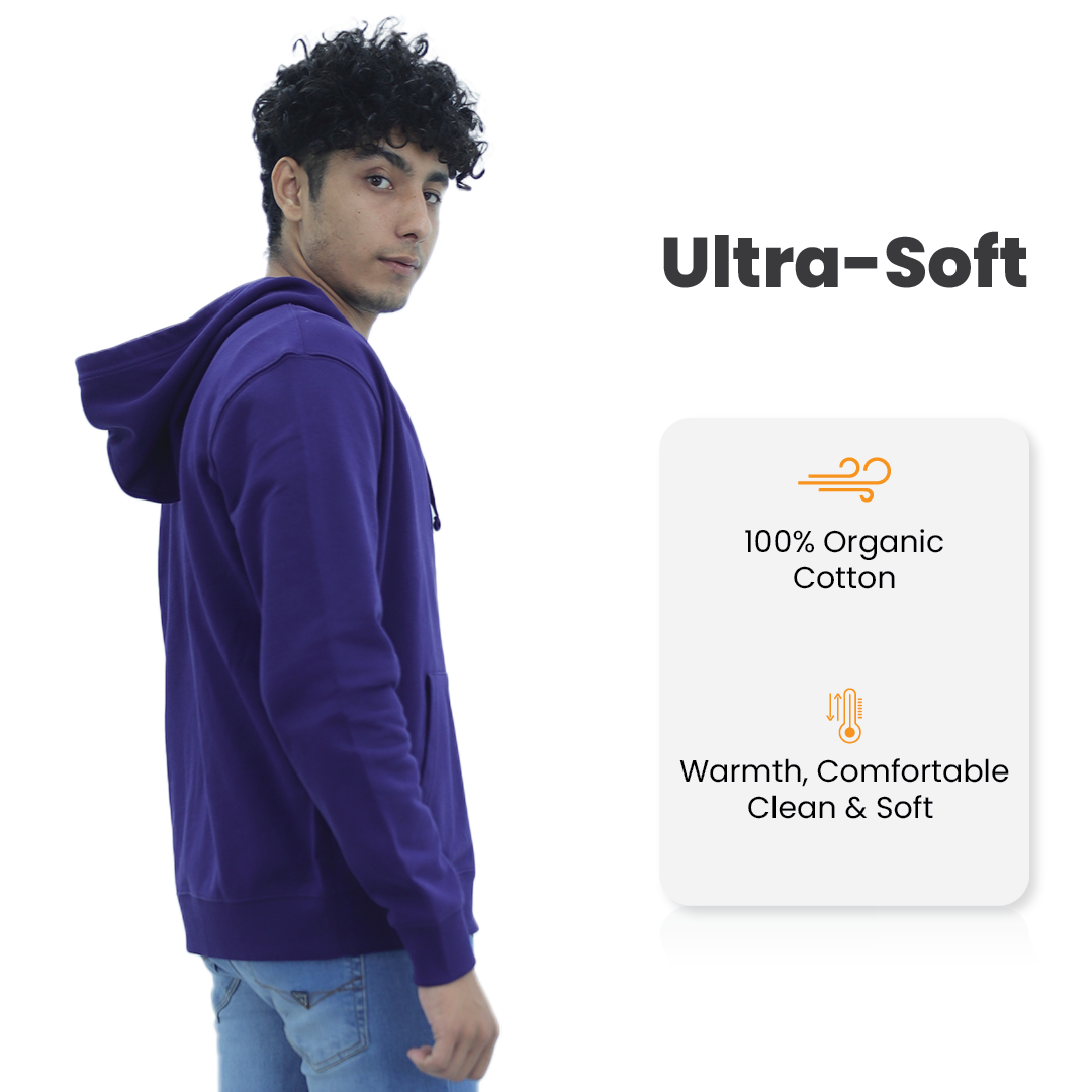 SoftSpun Men Zipper Hoodie