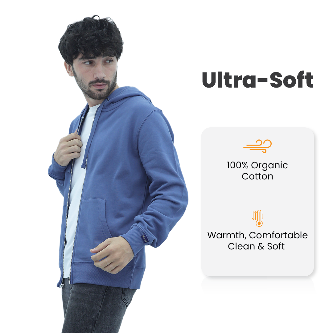 SoftSpun Men Zipper Hoodie