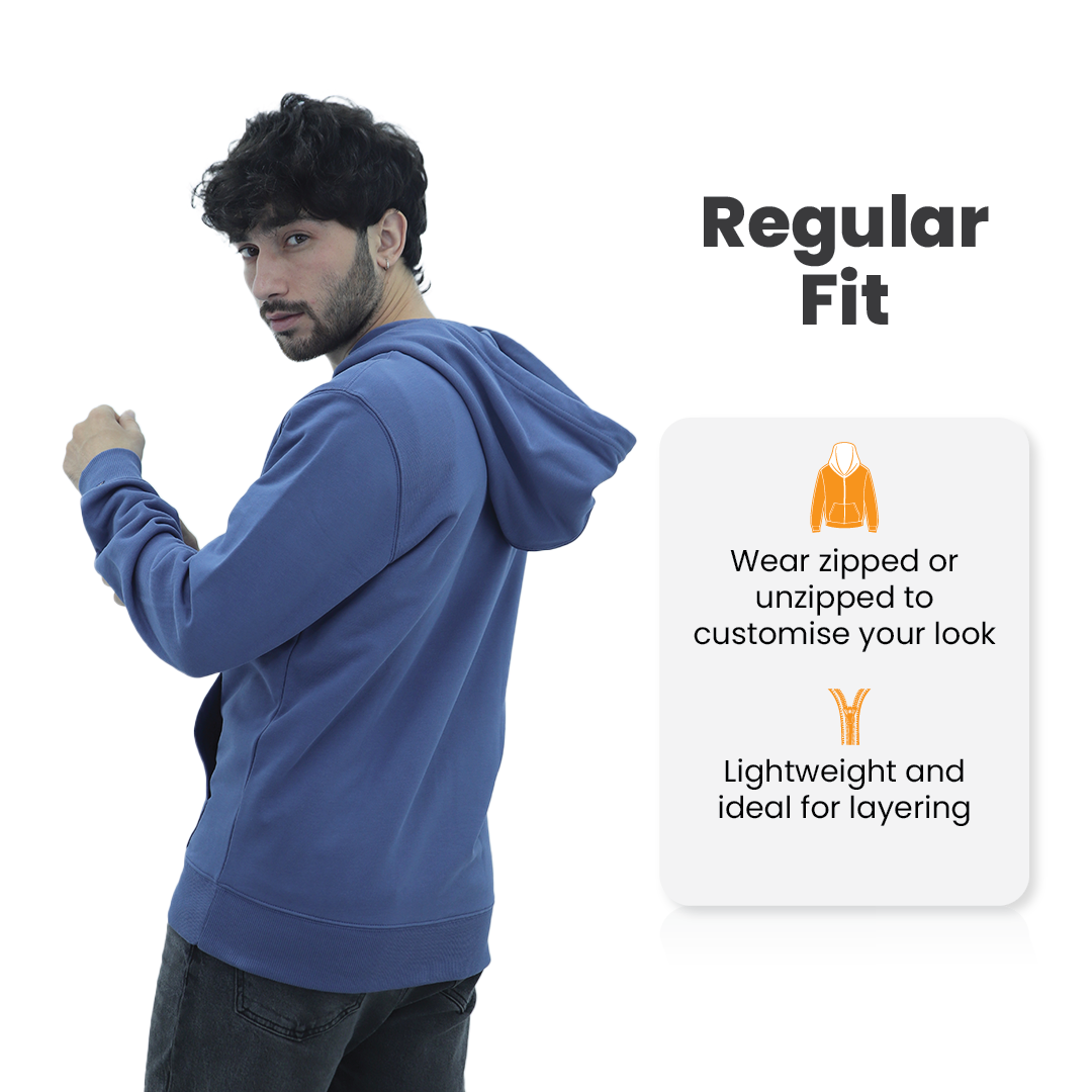 SoftSpun Men Zipper Hoodie