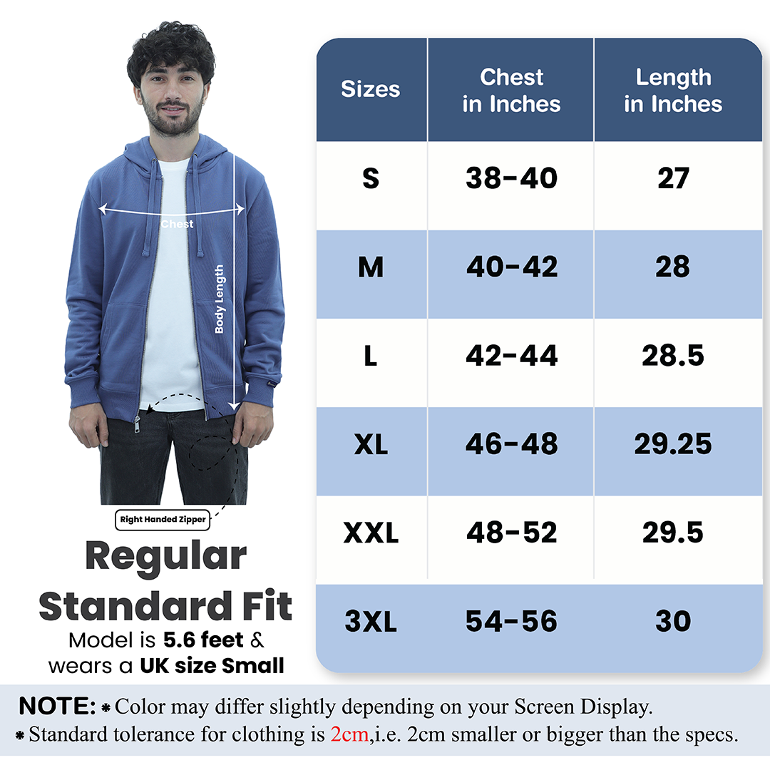 SoftSpun Men Zipper Hoodie