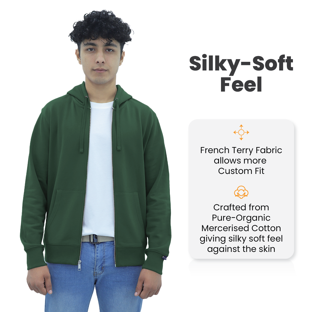 SoftSpun Men Zipper Hoodie