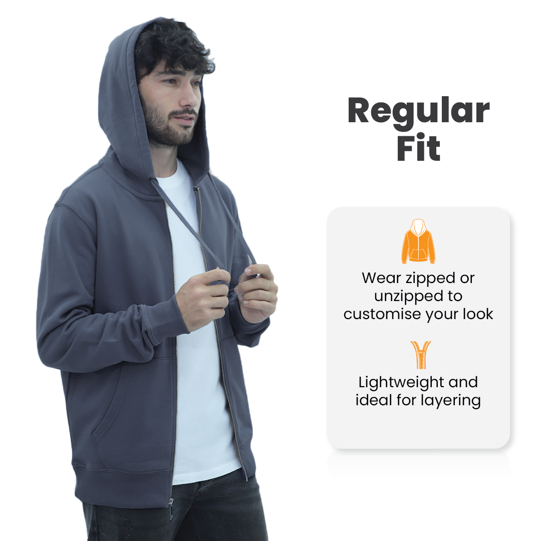SoftSpun Men Zipper Hoodie