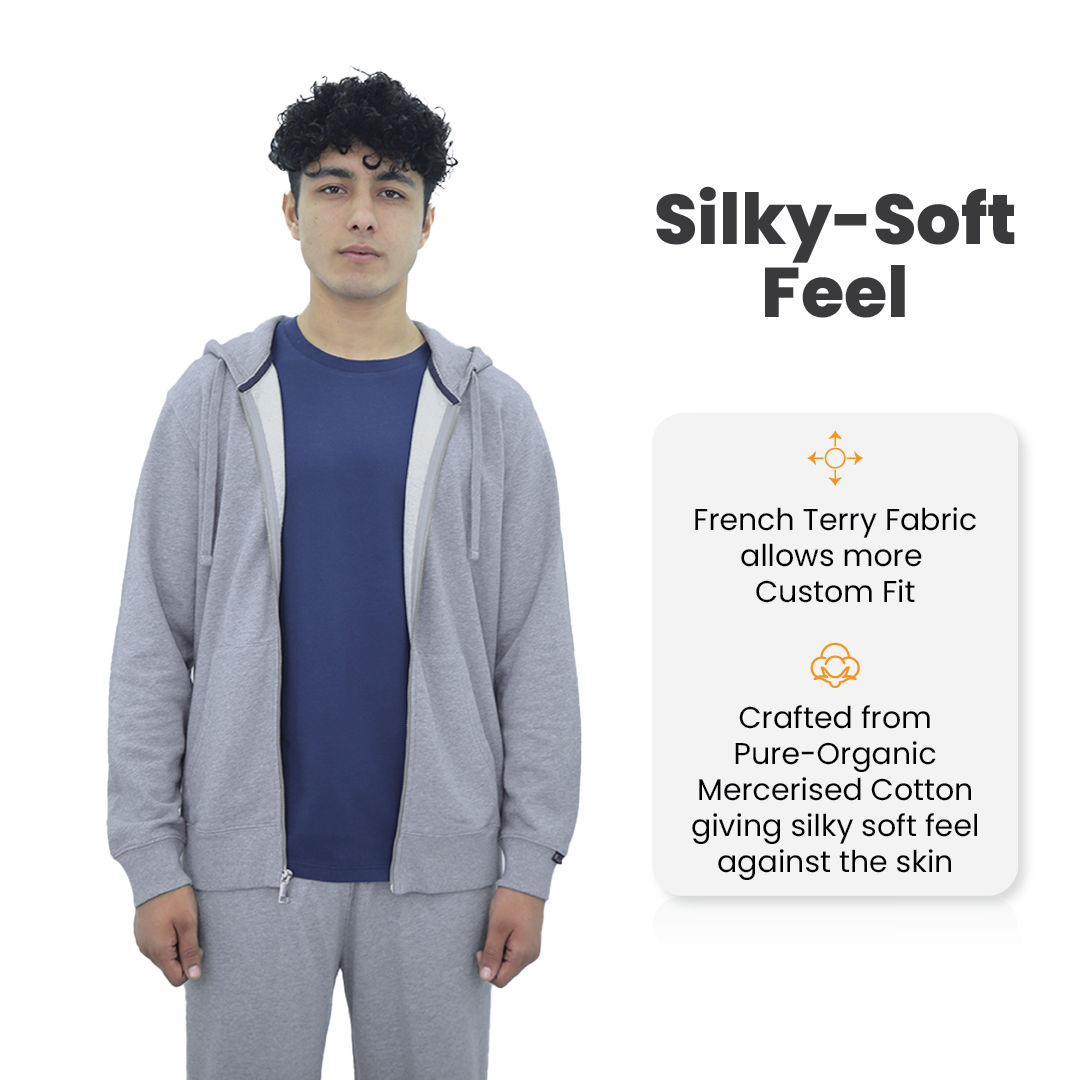 SoftSpun Men Zipper Hoodie