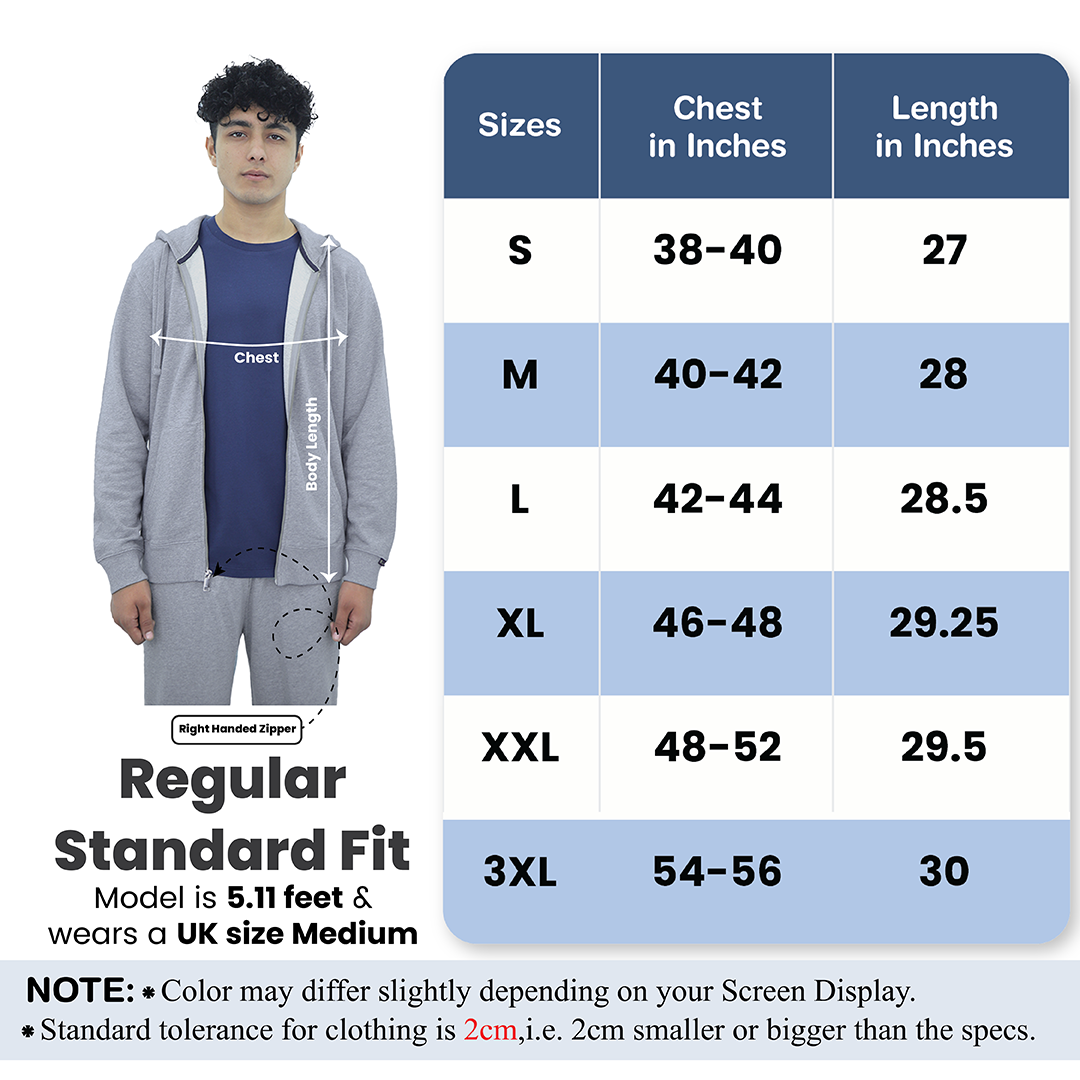 SoftSpun Men Zipper Hoodie