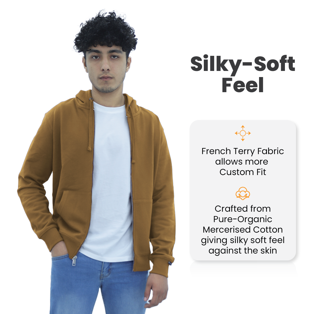 SoftSpun Men Zipper Hoodie