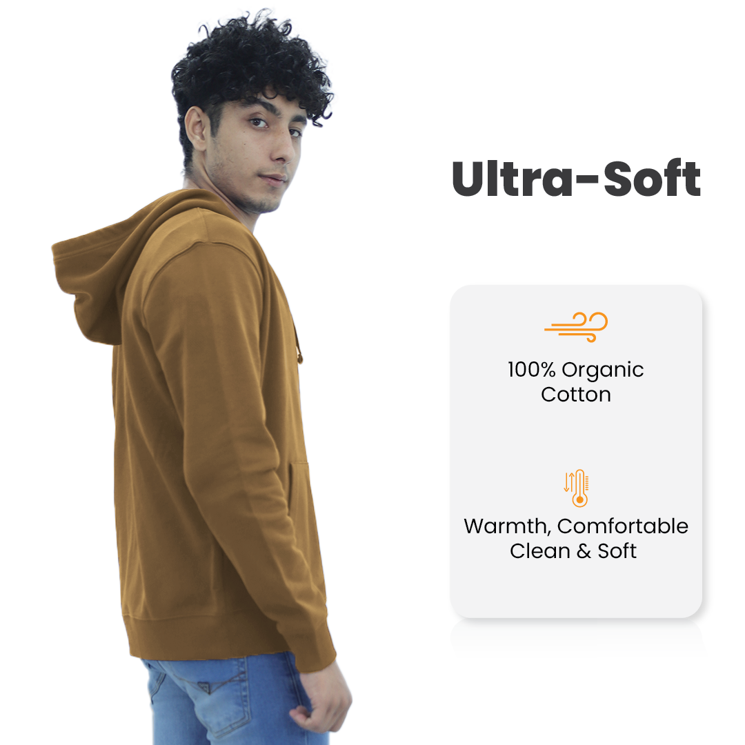 SoftSpun Men Zipper Hoodie