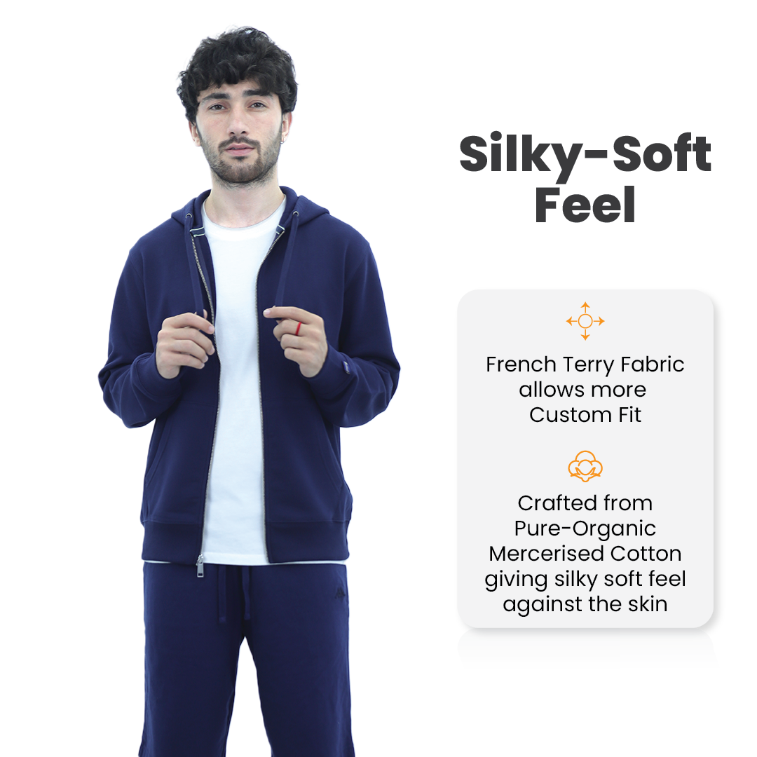 SoftSpun Men Zipper Hoodie