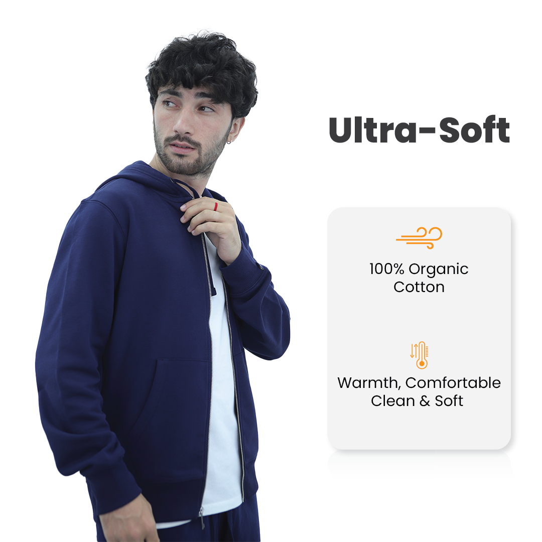 SoftSpun Men Zipper Hoodie