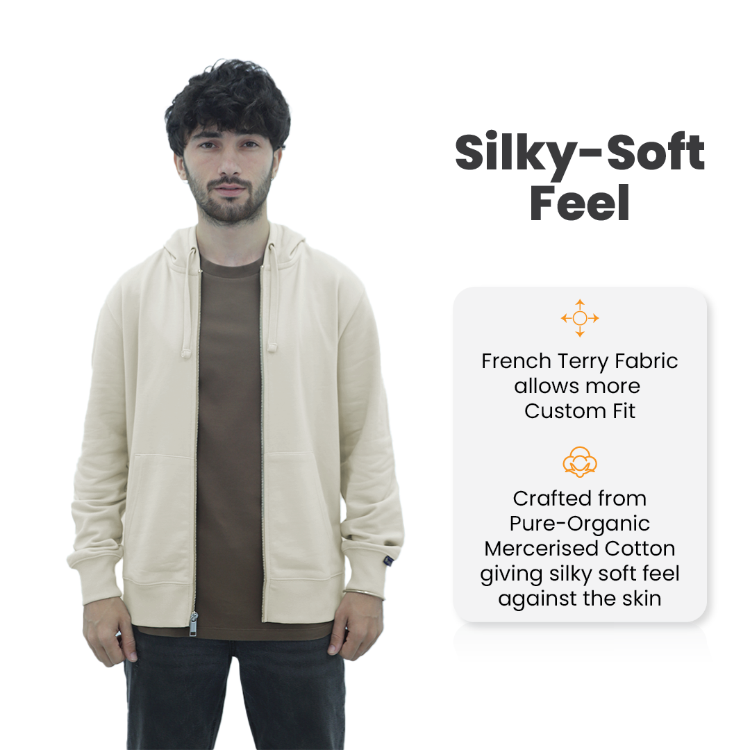 SoftSpun Men Zipper Hoodie