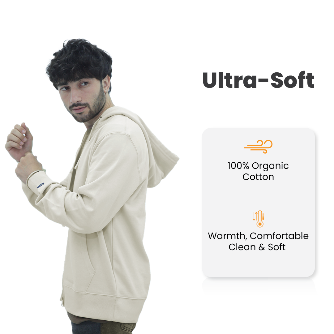 SoftSpun Men Zipper Hoodie