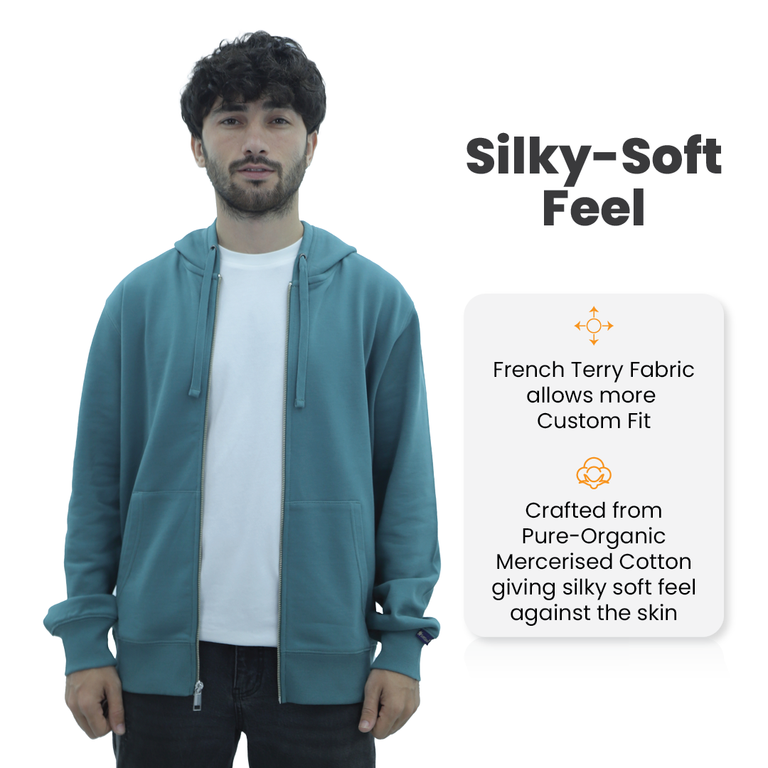 SoftSpun Men Zipper Hoodie