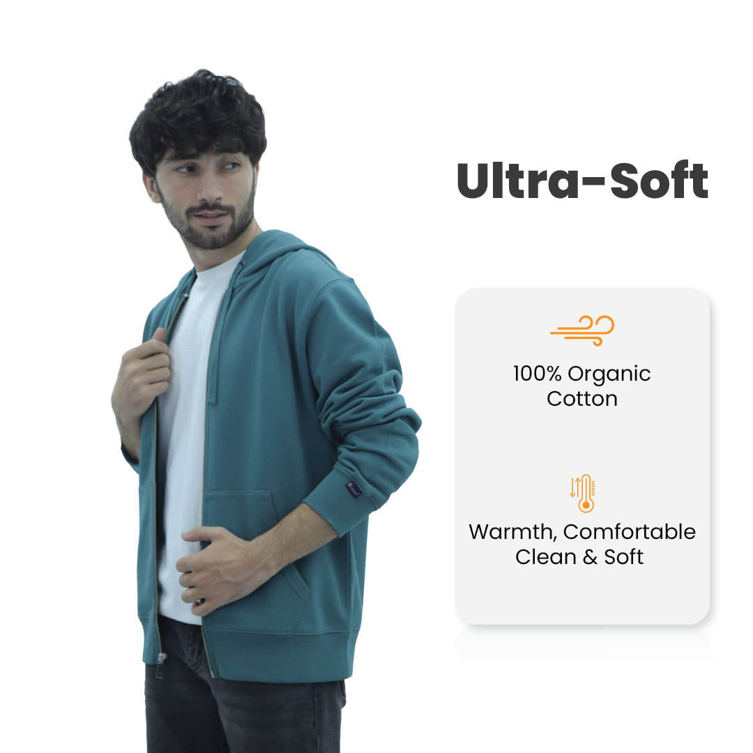 SoftSpun Men Zipper Hoodie