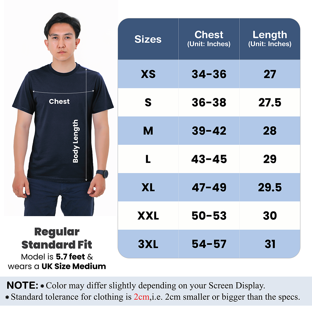 2 Pack Men Crew Neck Short Sleeve T-Shirts