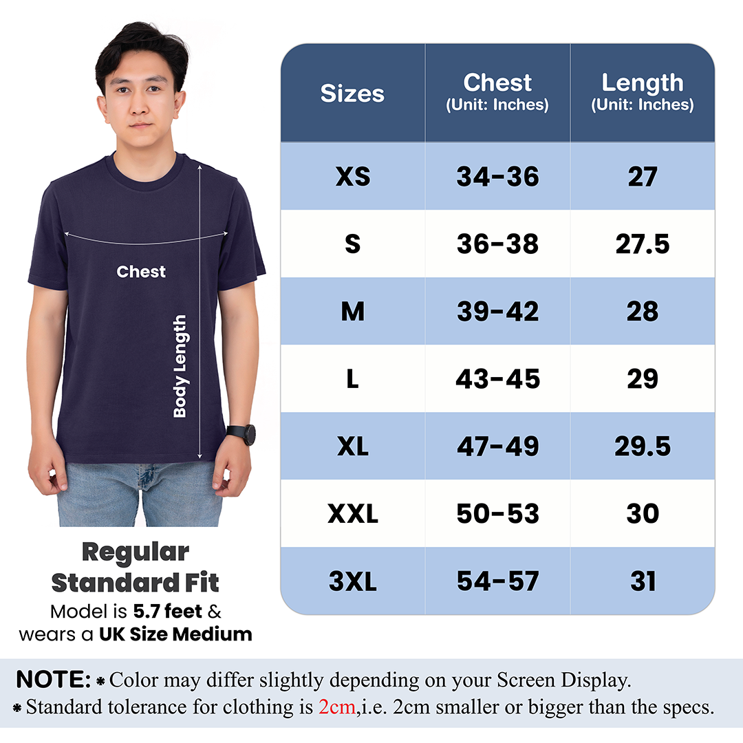 2 Pack Men Crew Neck Short Sleeve T-Shirts