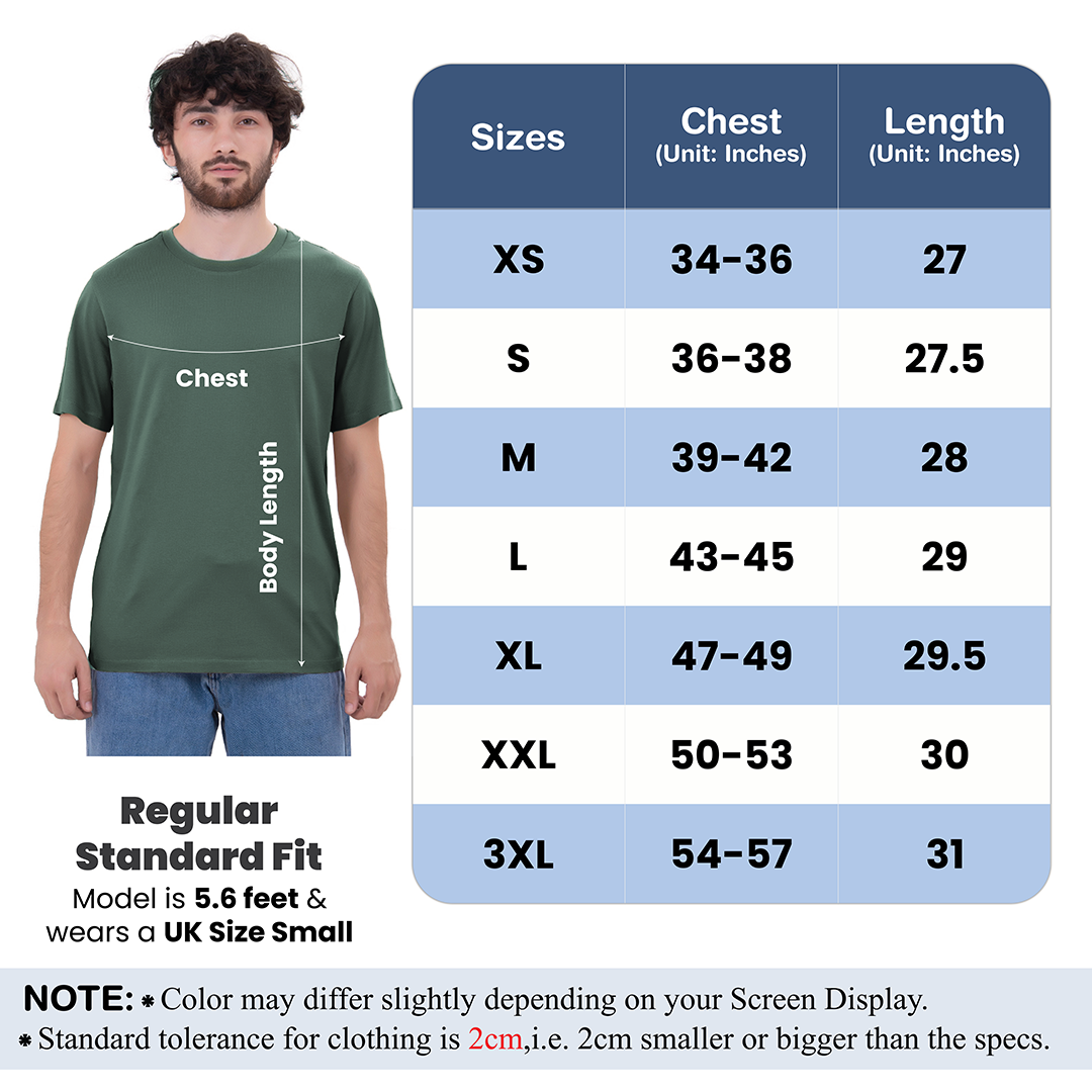 2 Pack Men Crew Neck Short Sleeve T-Shirts