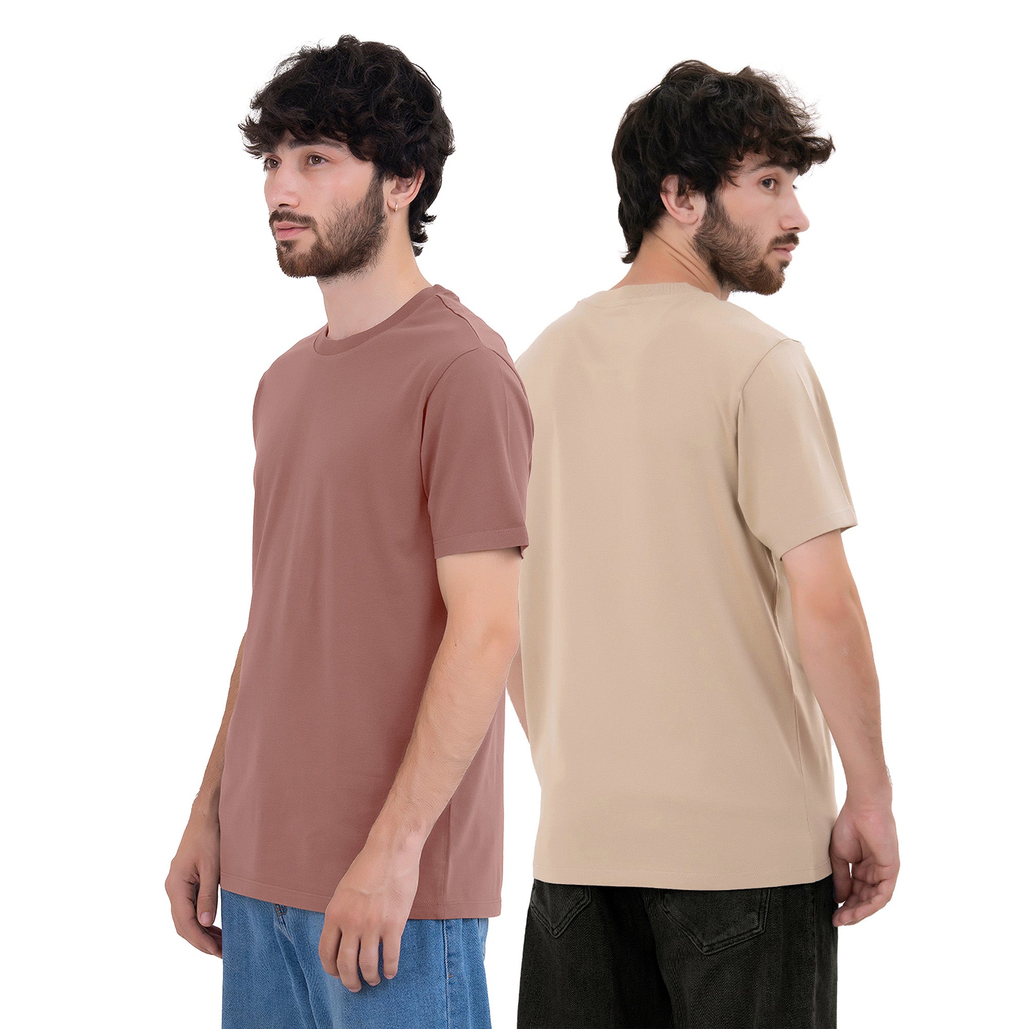 6-Pack 100% Cotton Crew Neck T-Shirts for Men UK – Pre-Shrunk