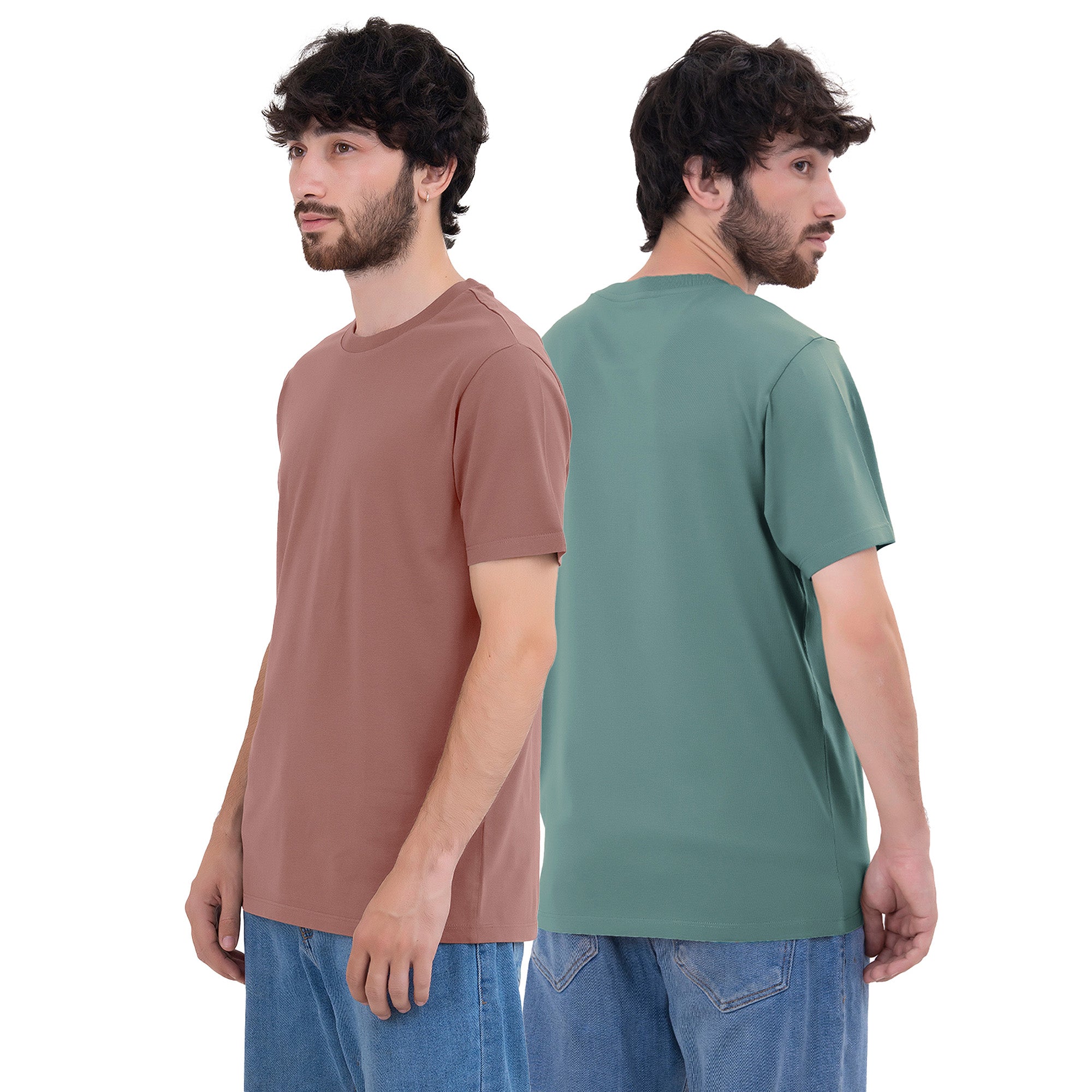 6-Pack 100% Cotton Crew Neck T-Shirts for Men UK – Pre-Shrunk